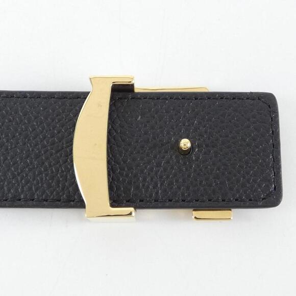 LOUIS VUITTON Black/Brown Standard Belt 27.16'' 30.11'' - Picture 3 of 4